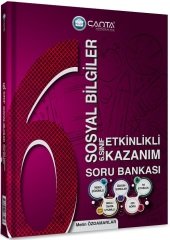 Çanta 6. Sınıf Sosyal Bilgiler Etkinlikli Kazanım Soru Bankası Çanta Yayınları