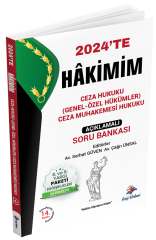 Dizgi Kitap 2024 Hakimim Hakimlik Ceza-Ceza Muhakemesi Hukuku Soru Bankası Çözümlü 14. Baskı Dizgi Kitap