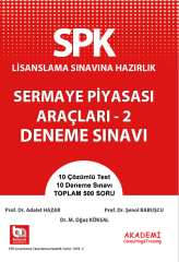 Akademi SPK Sermaye Piyasası Araçları-2 Deneme Sınavı Akademi Consulting Yayınları