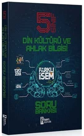 İsem 5. Sınıf Farklı İsem Din Kültürü ve Ahlak Bilgisi Soru Bankası İsem Yayıncılık