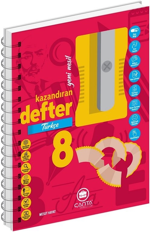 Çanta 8. Sınıf Türkçe Kazandıran Defter Çanta Yayınları