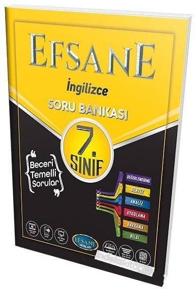 Efsane 7. Sınıf İngilizce Soru Bankası Efsane Yayınları