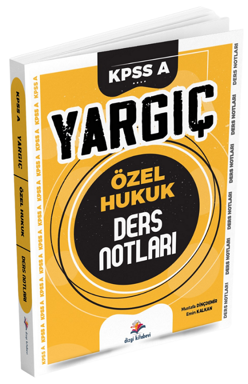 Dizgi Kitap YARGIÇ KPSS A Grubu Özel Hukuk Ders Notları Dizgi Kitap