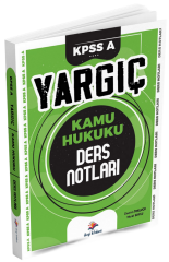 Dizgi Kitap YARGIÇ KPSS A Grubu Kamu Hukuku Ders Notları Seti Dizgi Kitap