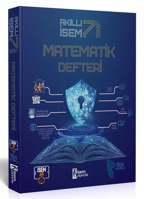 İsem 7. Sınıf Akıllı İsem Matematik Defteri İsem Yayıncılık