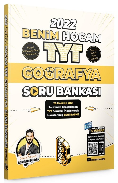 Benim Hocam 2022 YKS TYT Coğrafya Soru Bankası - Bayram Meral Benim Hocam Yayınları