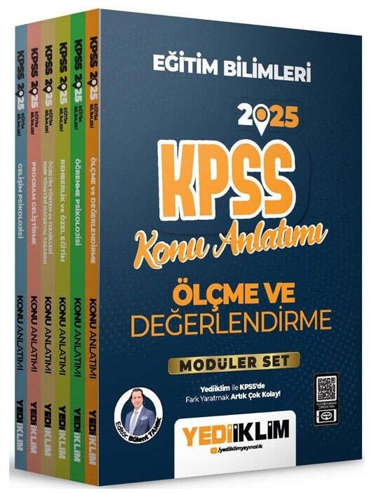 Yediiklim 2025 KPSS Eğitim Bilimleri Konu Anlatımlı Modüler Set Yediiklim Yayınları