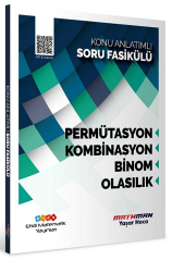 Etkili Matematik YKS AYT Matematik Permütasyon, Kombinasyon, Binom ve Olasılık Konu Anlatımlı Soru Fasikülü Etkili Matematik Yayınları