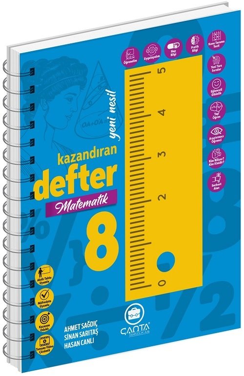 Çanta 8. Sınıf Matematik Kazandıran Defter Çanta Yayınları