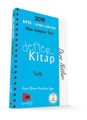 Yargı 2018 KPSS Tüm Adaylar Defter Kitap Tarih Ders Notları Yargı Yayınları