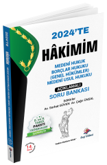 Dizgi Kitap 2024 Hakimim Hakimlik Medeni-Borçlar Genel-Medeni Usul Hukuku Soru Bankası Çözümlü 14. Baskı Dizgi Kitap