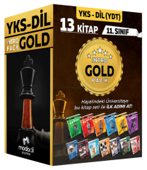 Modadil YKSDİL YDT 11. Sınıf İntro Pack Gold 13 Kitap Set Modadil Yayınları