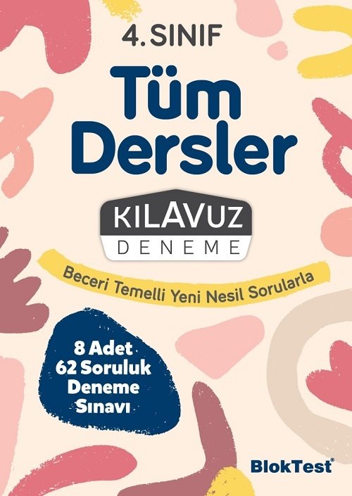 Blok Test 4. Sınıf Tüm Dersler Kılavuz Deneme Blok Test Yayınları