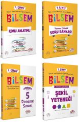 Editör 1. Sınıf BİLSEM Hazırlık 4 lü Set Editör Yayınları