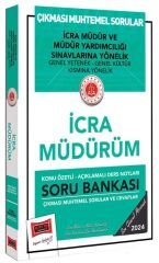 Yargı 2024 İcra Müdür ve Yardımcılığı İcra Müdürüm Konu Özetli Soru Bankası Yargı Yayınları