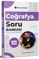 SÜPER FİYAT - Uzman Kariyer KPSS Coğrafya Baba Zümre Soru Bankası Çözümlü - Abdullah Eser Uzman Kariyer Yayınları