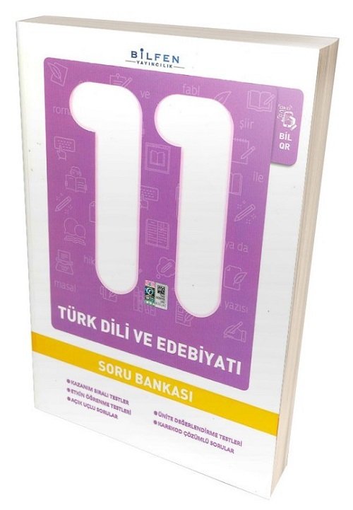 SÜPER FİYAT - Bilfen 11. Sınıf Türk Dili ve Edebiyatı Soru Bankası Bilfen Yayınları