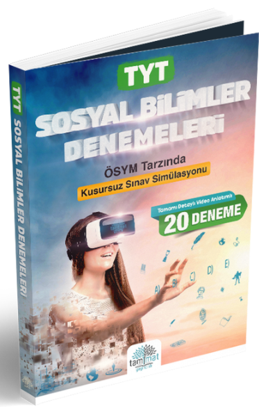 Tammat YKS TYT Sosyal Bilimler 20 Deneme Tammat Yayınları