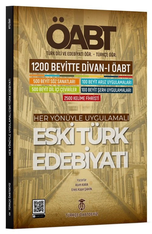 Türkçe ÖABTDEYİZ ÖABT Türkçe-Türk Dili Edebiyatı Divanı ÖABT Eski Türk Edebiyatı - Enes Kaan Şahin, Asım Kara Türkçe ÖABTDEYİZ