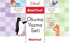 Blok Test 1. Sınıf Okuma Yazma Seti (15 Parça) Blok Test Yayınları