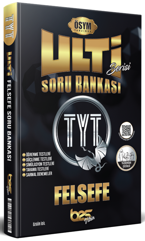 Bes Yayınları YKS TYT Felsefe Ulti Serisi Soru Bankası Bes Yayınları