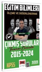 Yargı 2025 KPSS Eğitim Bilimleri Ölçme ve Değerlendirme Çıkmış Sorular Çözümlü - Tufan Genç Yargı Yayınları