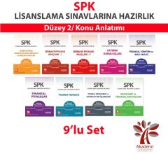 Akademi SPK Düzey-2 Konu Anlatımlı 9 lu Set Akademi Consulting Yayınları