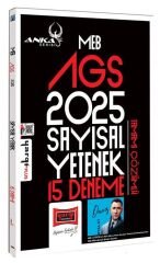 Yargı 2025 MEB-AGS Sayısal Yetenek 15 Deneme Çözümlü Anka Serisi - Deniz Atalay Yargı Yayınları