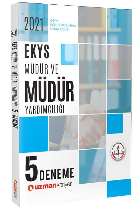 Uzman Kariyer 2021 MEB EKYS Müdür ve Yardımcılığı 5 Deneme Uzman Kariyer Yayınları