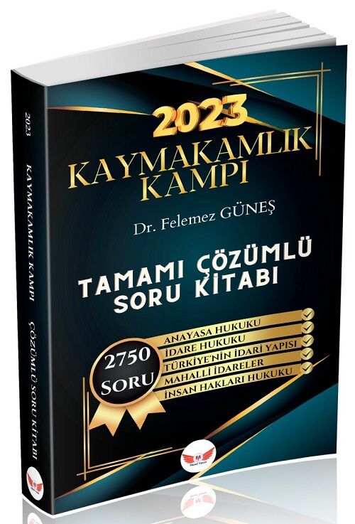 Minel 2023 Kaymakamlık Kampı Soru Kitabı Çözümlü - Felemez Güneş Minel Yayınları