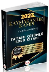 Minel 2023 Kaymakamlık Kampı Soru Kitabı Çözümlü - Felemez Güneş Minel Yayınları