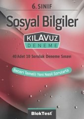 Blok Test 6. Sınıf Sosyal Bilgiler Kılavuz Deneme Blok Test Yayınları