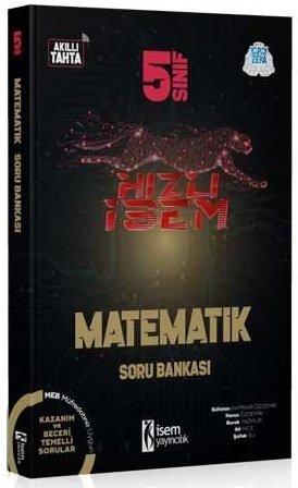 İsem 5. Sınıf Hızlı İsem Matematik Soru Bankası İsem Yayıncılık