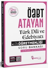 Hoca Kafası ÖABT Türk Dili ve Edebiyatı Öğretmenliği Atayan Soru Bankası Çözümlü Hoca Kafası Yayınları