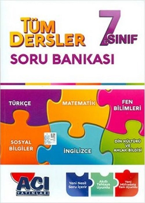 Açı Yayınları 7. Sınıf Tüm Dersler Soru Bankası Açı Yayınları