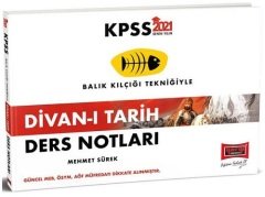 Yargı 2021 KPSS Divanı Tarih Ders Notları - Mehmet Sürek Yargı Yayınları