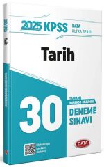 Data 2024 KPSS Tarih Ultra 30 Deneme Çözümlü Data Yayınları