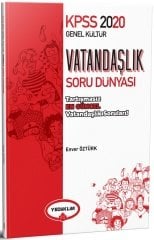 Yediiklim 2020 KPSS Vatandaşlık Soru Dünyası Soru Bankası Yediiklim Yayınları