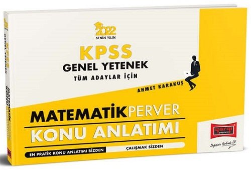 Yargı 2022 KPSS Tüm Adaylar MatematikPerver Matematik Konu Anlatımı Yargı Yayınları