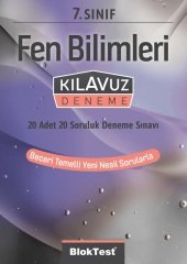 Blok Test 7. Sınıf Fen Bilimleri Kılavuz Deneme Blok Test Yayınları