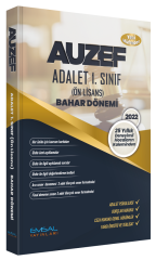 Emsal Açıköğretim AUZEF 1. Sınıf Bahar Adalet Konu Anlatımlı Soru Bankası Emsal Yayınları