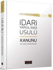 Savaş İdari Yargılama Usulü Kanunu ve İlgili Kanunlar (Karton Kapak) Kanun Metinleri Mart 2020 8. Baskı Savaş Yayınları