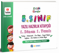 NSN Yayınları 5. Sınıf Yazılı Hazırlık Kitapçığı 1. Dönem 1. Yazılı 100 lük Sorular NSN Yayınları