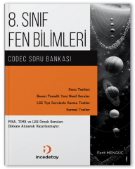 İncedetay 8. Sınıf LGS Fen Bilimleri Codec Soru Bankası İncedetay Yayınları