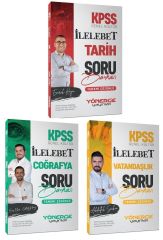 Yönerge KPSS Tarih+Coğrafya+Vatandaşlık İlelebet Soru 3 lü Set Yönerge Yayınları