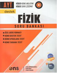 ENS Yayınları YKS AYT Fizik Destek Soru Bankası Video Çözümlü ENS Yayınları