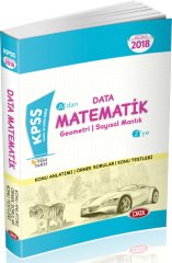 Data 2018 KPSS Matematik Geometri Konu Anlatımlı Data Yayınları