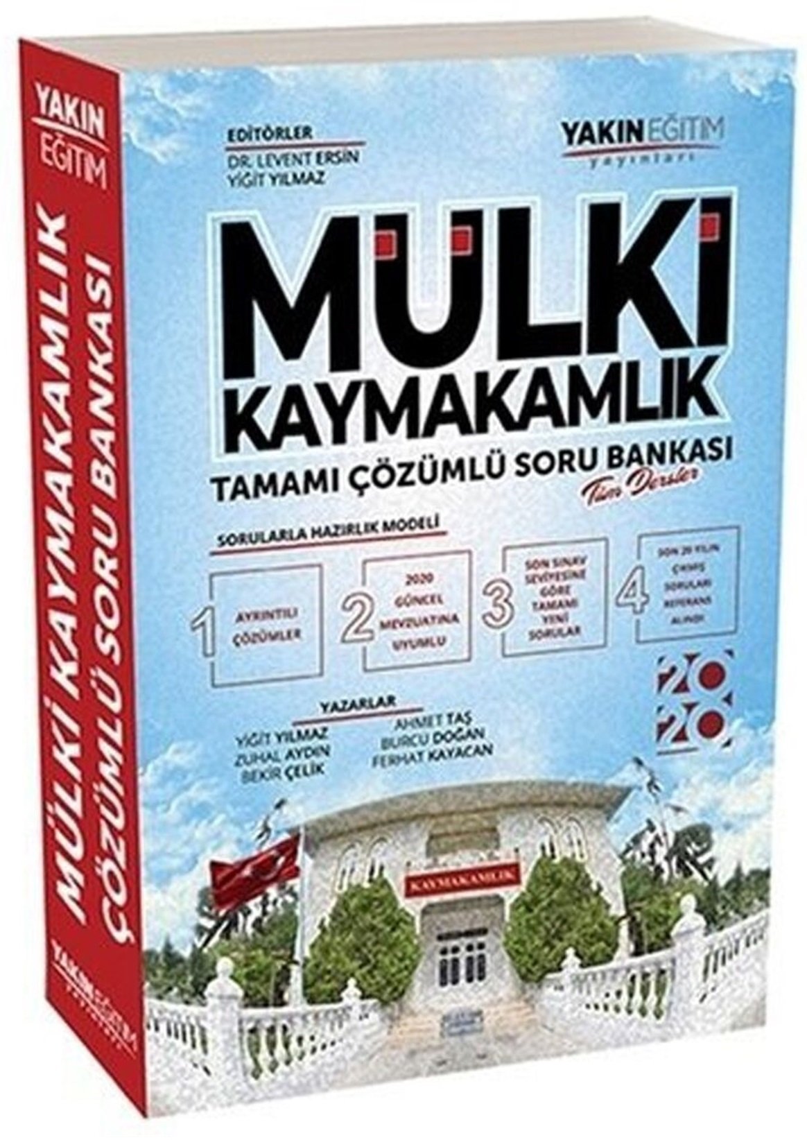 SÜPER FİYAT - Yakın Eğitim 2020 MÜLKİ Kaymakamlık Soru Bankası Çözümlü - Levent Ersin, Yiğit Yılmaz Yakın Eğitim Yayınları