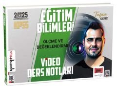 Yargı 2025 KPSS Eğitim Bilimleri Ölçme ve Değerlendirme Video Ders Notları - Tufan Genç Yargı Yayınları