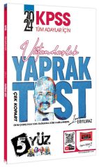 SÜPER FİYAT - Yargı 2024 KPSS Vatandaşlık 5Yüz Yaprak Test Çek Kopart - İsmail Eryılmaz Yargı Yayınları